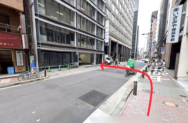 BEYOND(ビヨンド)銀座店までの徒歩経路