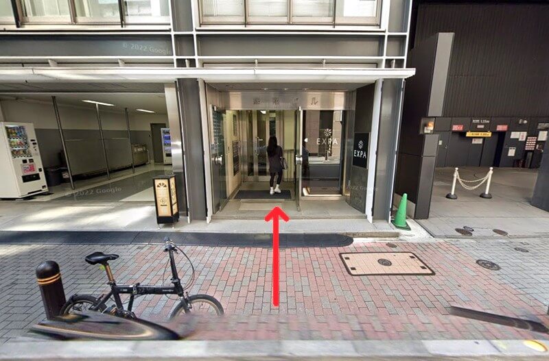 BEYOND(ビヨンド)銀座店までの徒歩経路