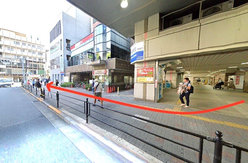 RIZAP（ライザップ）練馬店までの徒歩経路