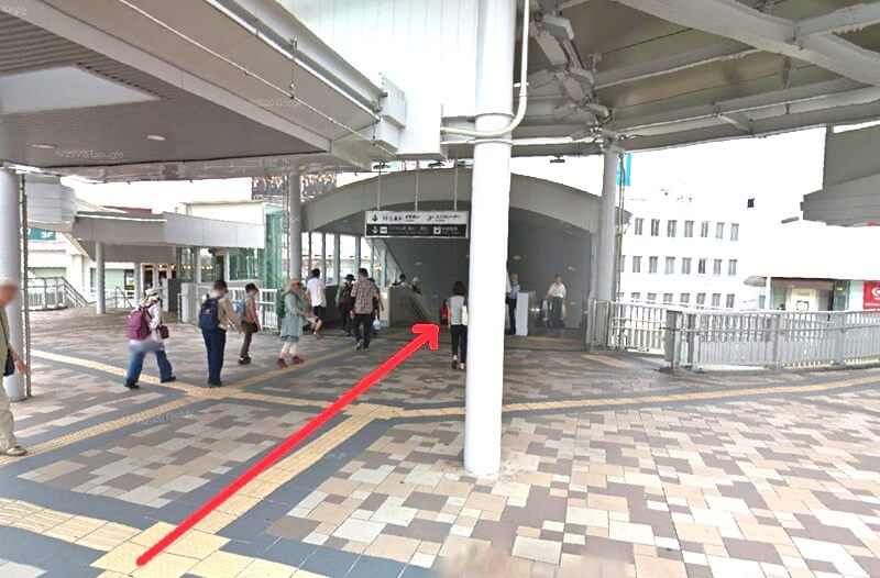 BEYOND（ビヨンド） 高槻店までの徒歩経路