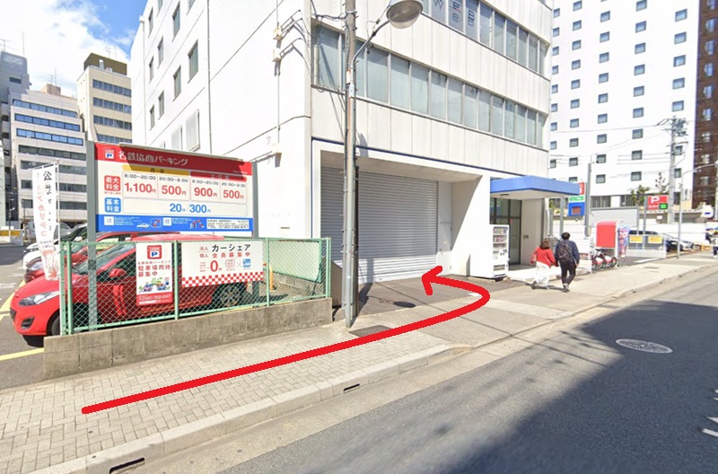 BEYOND（ビヨンド） 名古屋駅前店までの徒歩経路