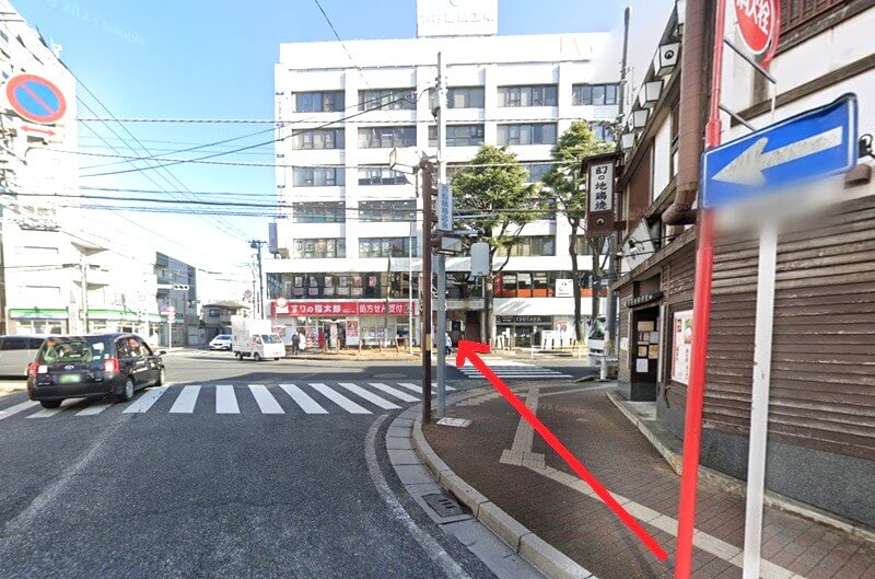 BEYOND（ビヨンド） 西船橋店までの徒歩経路