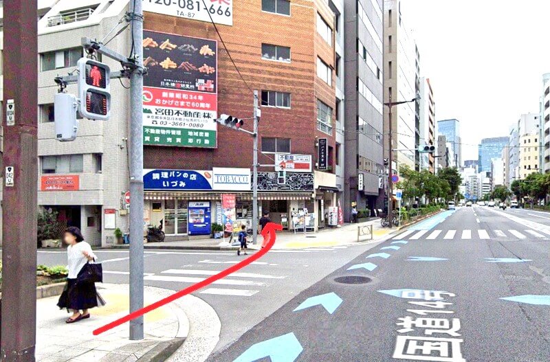 GOODLIFEGYM（グッドライフジム）東日本橋店までの徒歩経路