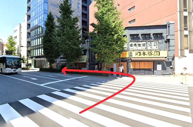 GOODLIFEGYM（グッドライフジム）八丁堀店までの徒歩経路