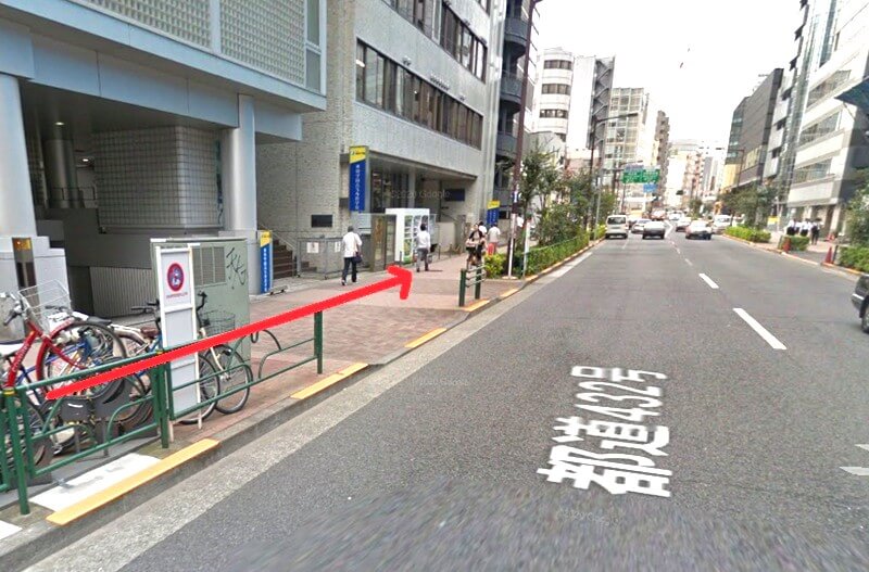 GOODLIFEGYM（グッドライフジム）西新宿五丁目店までの徒歩経路