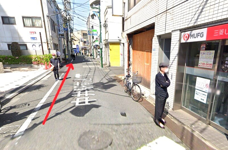 GOODLIFEGYM（グッドライフジム）中井駅前店までの徒歩経路