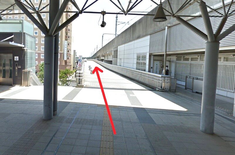 BEYOND（ビヨンド） 守谷店までの徒歩経路