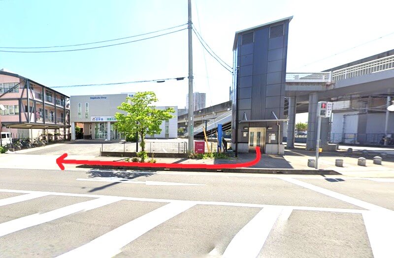 BEYOND（ビヨンド） 守谷店までの徒歩経路
