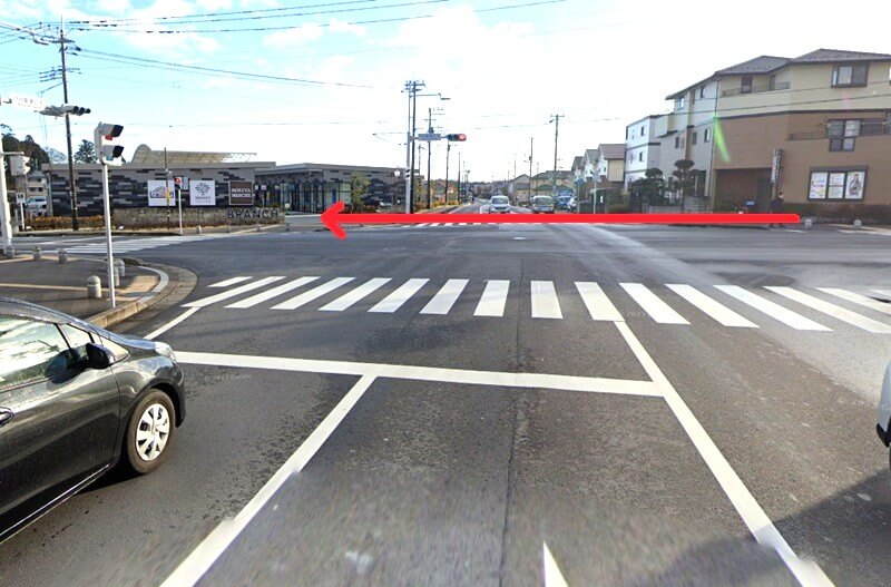 BEYOND（ビヨンド） 守谷店までの徒歩経路