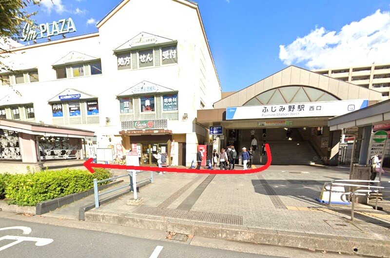 BEYOND（ビヨンド） ふじみ野店までの徒歩経路