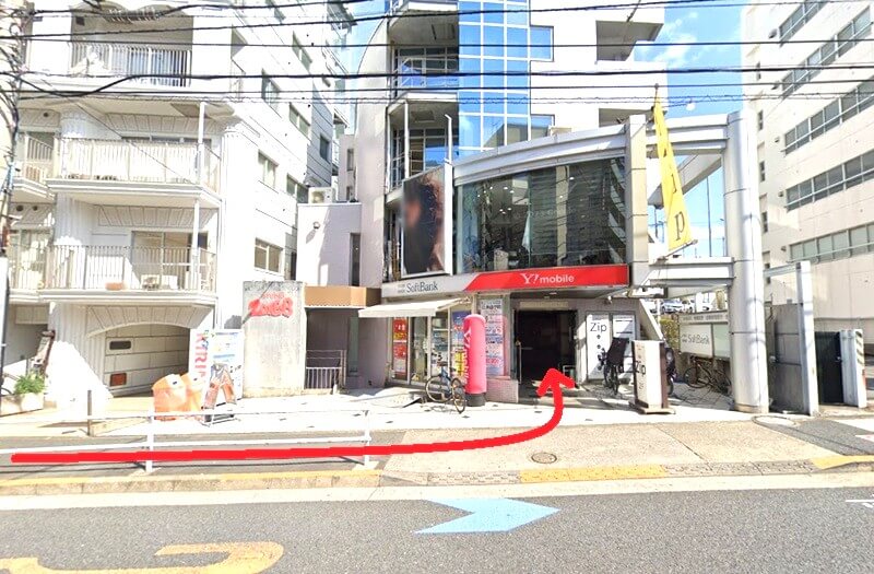 GOODLIFEGYM（グッドライフジム）早稲田店までの徒歩経路