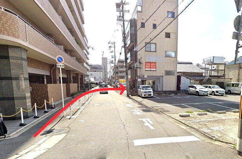 HPER（ハイパー）守口店までの徒歩経路