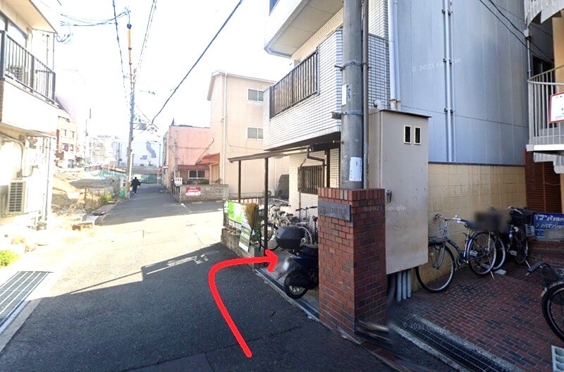 HPER（ハイパー）寝屋川店までの徒歩経路