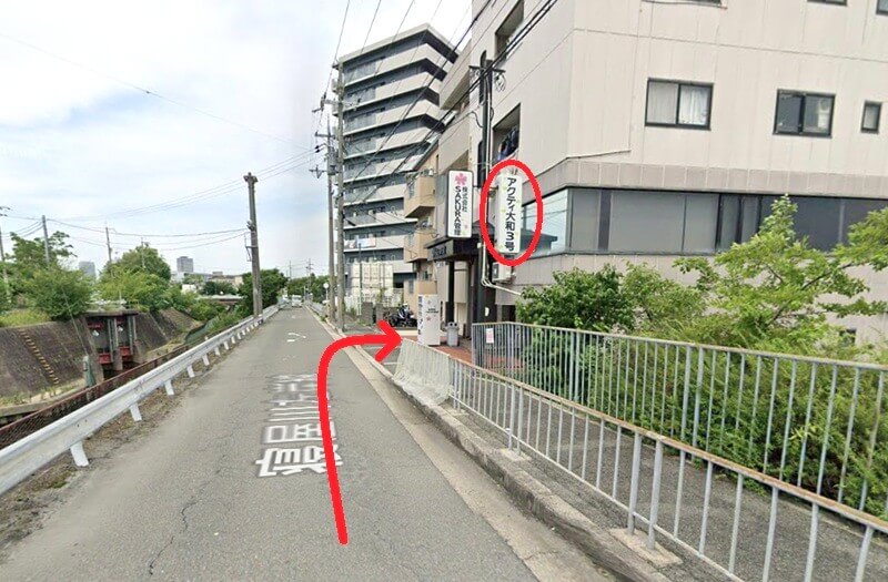 HPER(ハイパー)寝屋川店までの徒歩経路