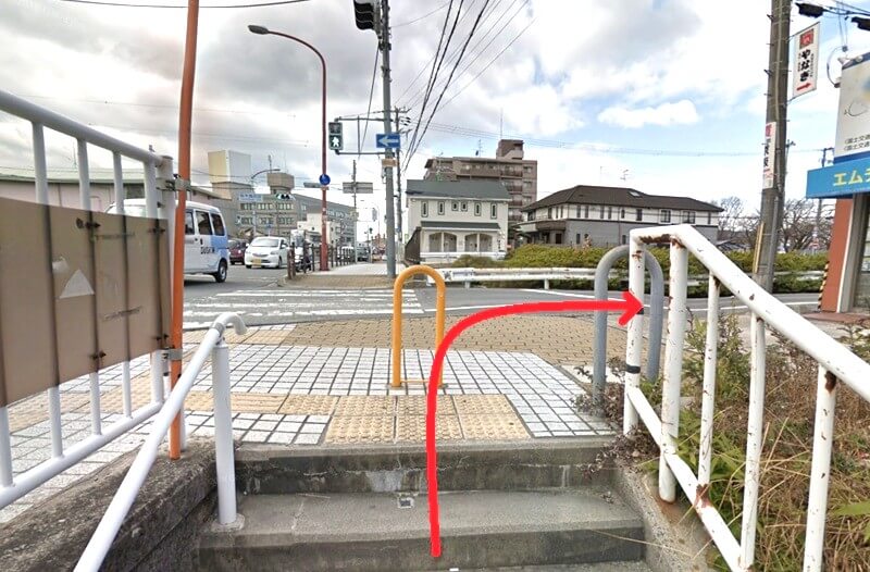 HPER(ハイパー)寝屋川店までの徒歩経路