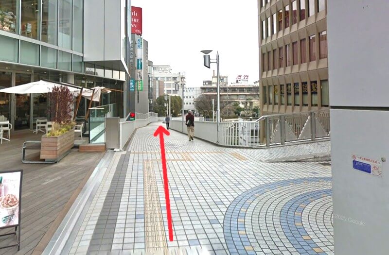 HPER（ハイパー）枚方市役所前店までの徒歩経路