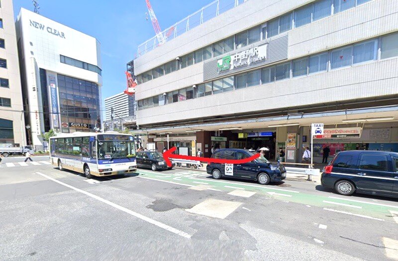サスティナ 中野店までの徒歩経路