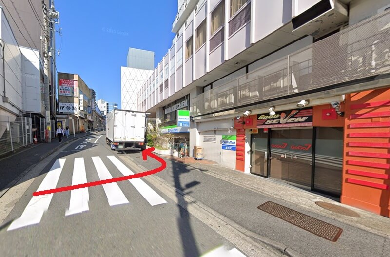 サスティナ 東中野店・東中野ANNEX店までの徒歩経路