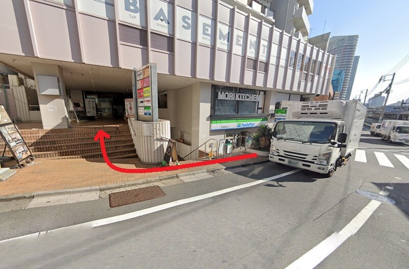サスティナ 東中野店・東中野ANNEX店までの徒歩経路