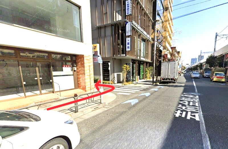 サスティナ 高円寺店までの徒歩経路