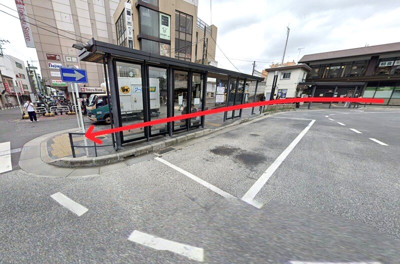 HPER（ハイパー）鎌倉店までの徒歩経路